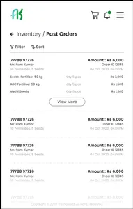 Freshokartz Employee Internal screenshot 5