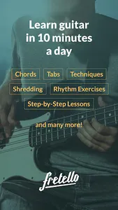 Fretello Guitar Lessons screenshot 2