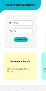 Percentage Calculator screenshot 3