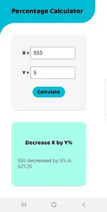Percentage Calculator screenshot 4