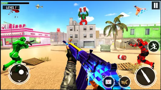 Robot Army Shooting: Gun Games screenshot 14