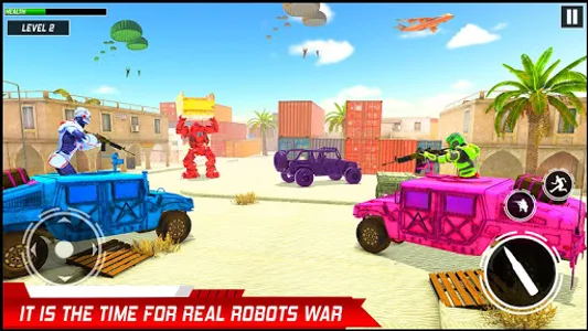 Robot Army Shooting: Gun Games screenshot 15