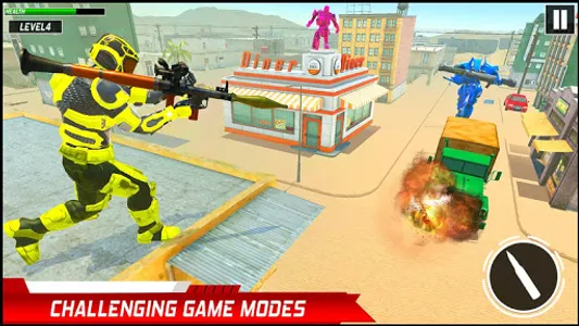 Robot Army Shooting: Gun Games screenshot 20