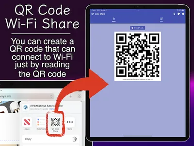 QR Code Wi-Fi Share screenshot 4