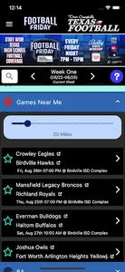 Texas Football Friday screenshot 2