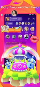Hafla - Group Voice Chat Room screenshot 1