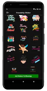 Friendship Day Stickers 2020 f screenshot 1