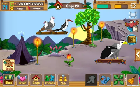 Bird Land: Pet Shop Bird Games screenshot 9