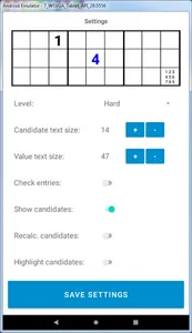 Sudoku by Fritz screenshot 3