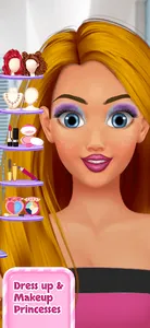Girl Princess Dressup Makeover screenshot 0