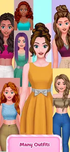 Girl Princess Dressup Makeover screenshot 1