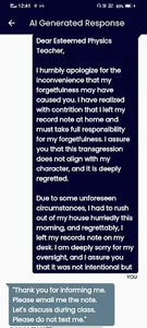 Excuses Generator AI screenshot 5