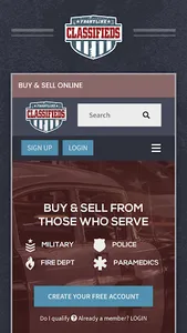 FRONTLINE CLASSIFIEDS screenshot 0