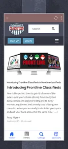 FRONTLINE CLASSIFIEDS screenshot 6