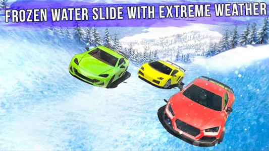 WaterSlide Car Racing Games 3D screenshot 11