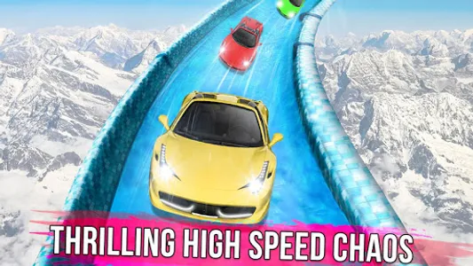 WaterSlide Car Racing Games 3D screenshot 12