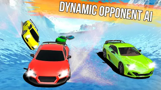 WaterSlide Car Racing Games 3D screenshot 15