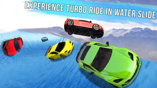 WaterSlide Car Racing Games 3D screenshot 16