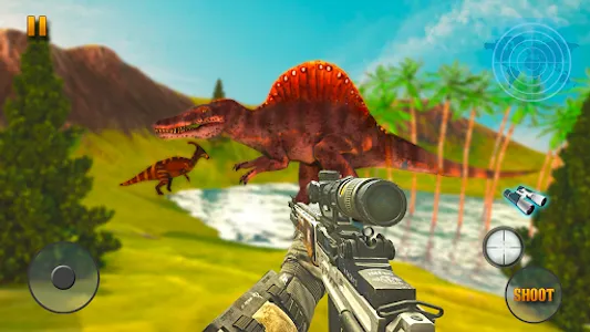 Jungle Dinosaur Hunting Games screenshot 2