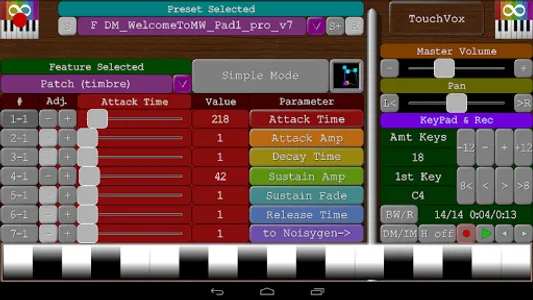 TouchVox screenshot 2