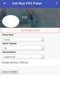 Cek Resi Paket POS screenshot 3
