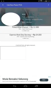 Cek Resi Paket POS screenshot 8