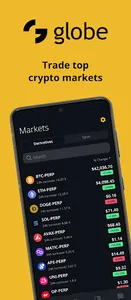 Globe: Crypto Exchange screenshot 0