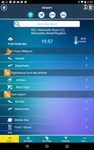 Newcastle Airport (NCL) Info screenshot 7