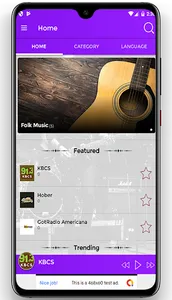 Irish folk radio screenshot 1
