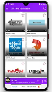 Irish folk radio screenshot 3