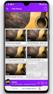 Irish folk radio screenshot 4