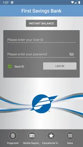 First Savings Personal Mobile screenshot 1