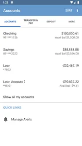 First Savings Personal Mobile screenshot 2