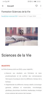Faculté des sciences Oujda-FSO screenshot 2