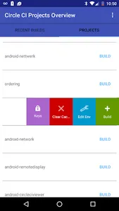 CircleCI Viewer screenshot 1