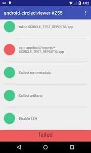 CircleCI Viewer screenshot 4