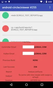 CircleCI Viewer screenshot 5