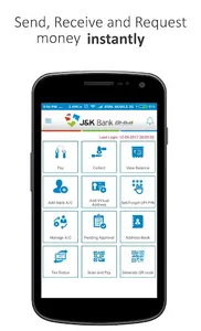 BHIM JK Bank UPI screenshot 1