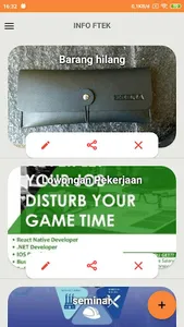 Info FTEK screenshot 1