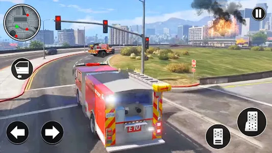 City Emergency Driving Games screenshot 1