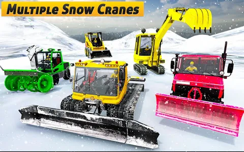 Snow Plow Construction Games screenshot 12