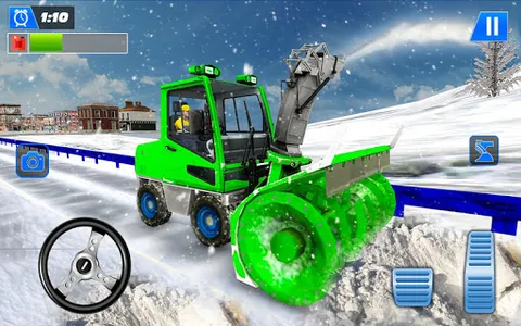 Snow Plow Construction Games screenshot 14