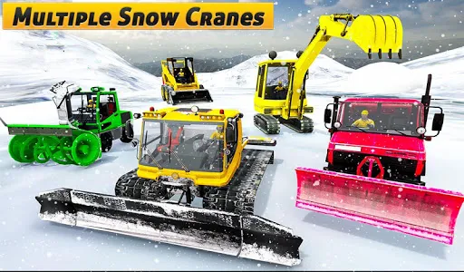 Snow Plow Construction Games screenshot 7