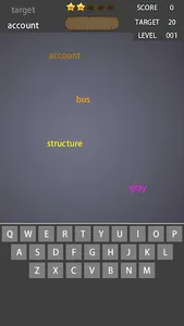 Word Typing Game screenshot 0