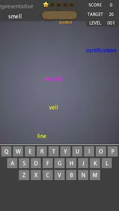 Word Typing Game screenshot 1