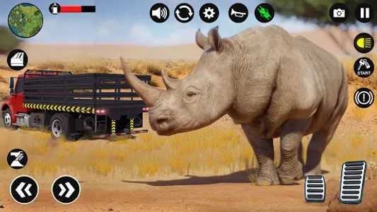 Zoo Animal: Truck Driving Game screenshot 0