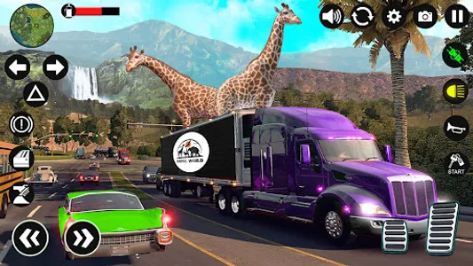 Zoo Animal: Truck Driving Game screenshot 1