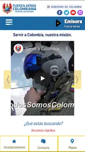 Fuerza Aérea Colombiana screenshot 2