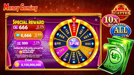 Money Coming Slot-TaDa Games screenshot 2