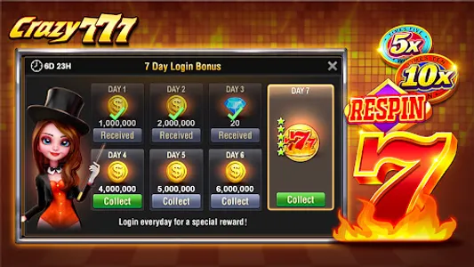 Crazy 777 Slot-TaDa Games screenshot 13